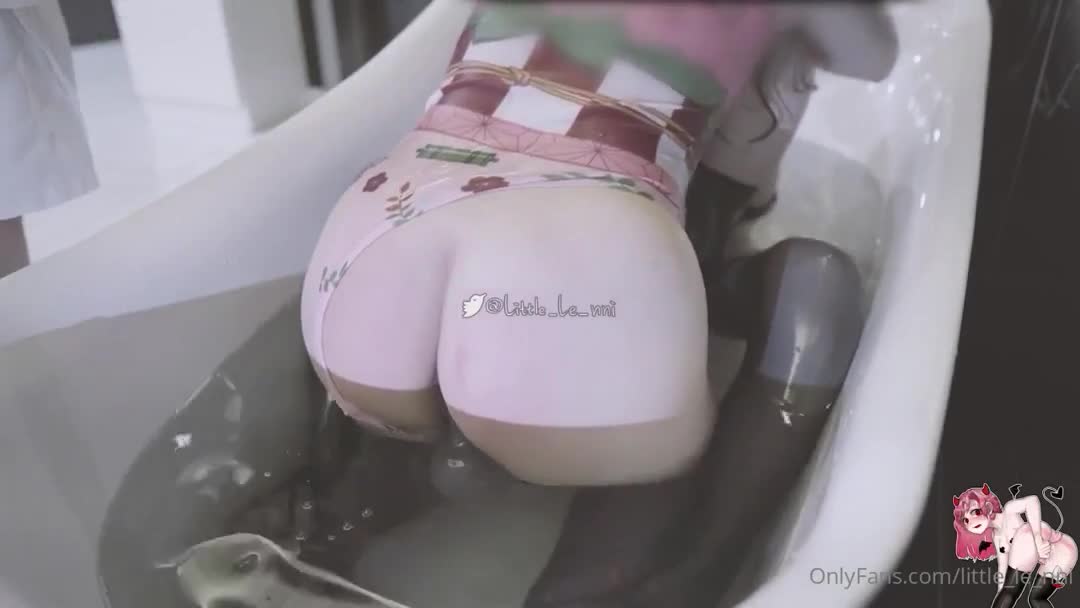 판도라의 노예녀 1번2번 리틀레니 욕조에서 쓰리썸 썸네일
